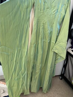 Light Green Men's Long Sleeve Shirt
